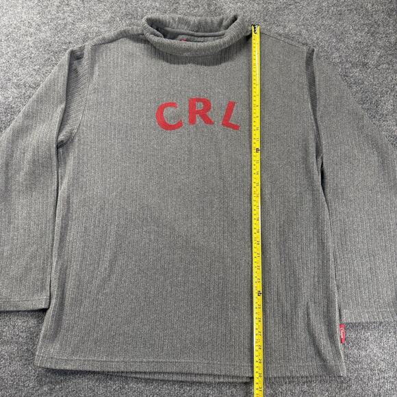 Ralph Lauren Chaps Pullover Sweater Fleece Large Embroidered Logo CRL Size L Y2K - Picture 6 of 8